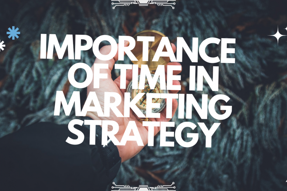 IMPORTANCE OF TIME IN MARKETING STRATEGY