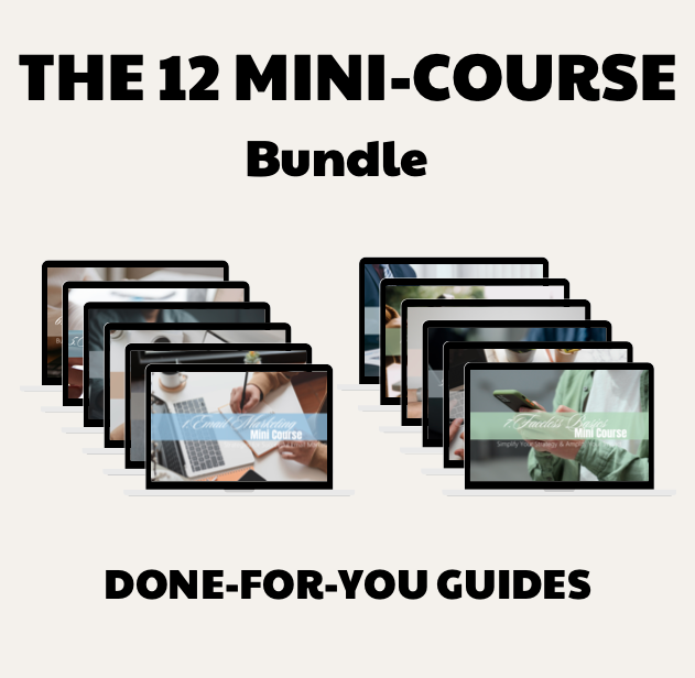 12 mini course bundle